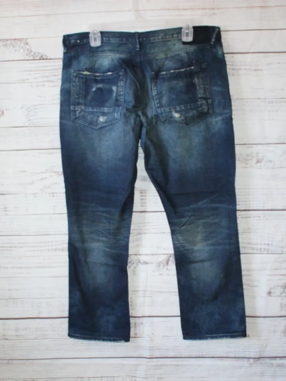 PRPS Cotton Straight Leg men's dark jeans Size 40